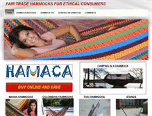 Tablet Screenshot of canadahammock.boutiquehamaca.com