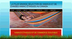 Desktop Screenshot of boutiquehamaca.com